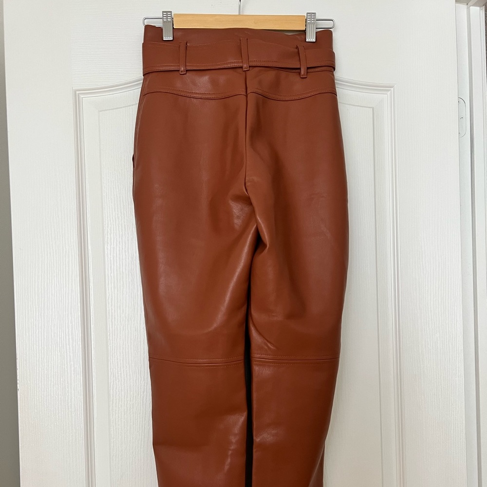 Aritzia Wilfred High Tied Vegan Leather Pant - Picture 11 of 12